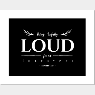 Awfully Loud Posters and Art